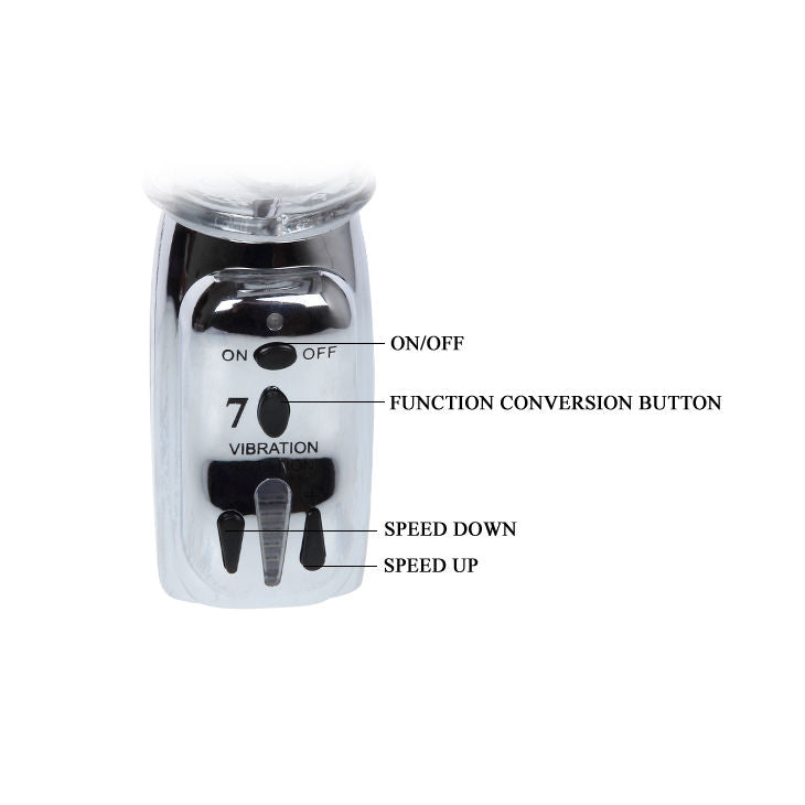 BAILE - AMOUR MISSILE TRANSPARENT ROTATOR 26,5 CM