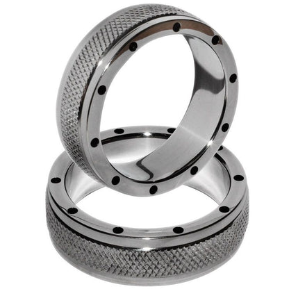 METAL HARD - METAL RING FOR PENIS AND TESTICLES 55MM