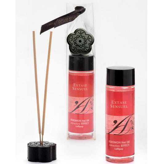 EXTASE SENSUAL - WÄRMEEFFEKT-MASSAGEÖL MIT PIRULET-PHEROMONEN 100 ML