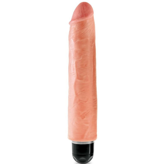 KING COCK - 25,4 CM VIBRIERENDES STEIFES FLEISCH