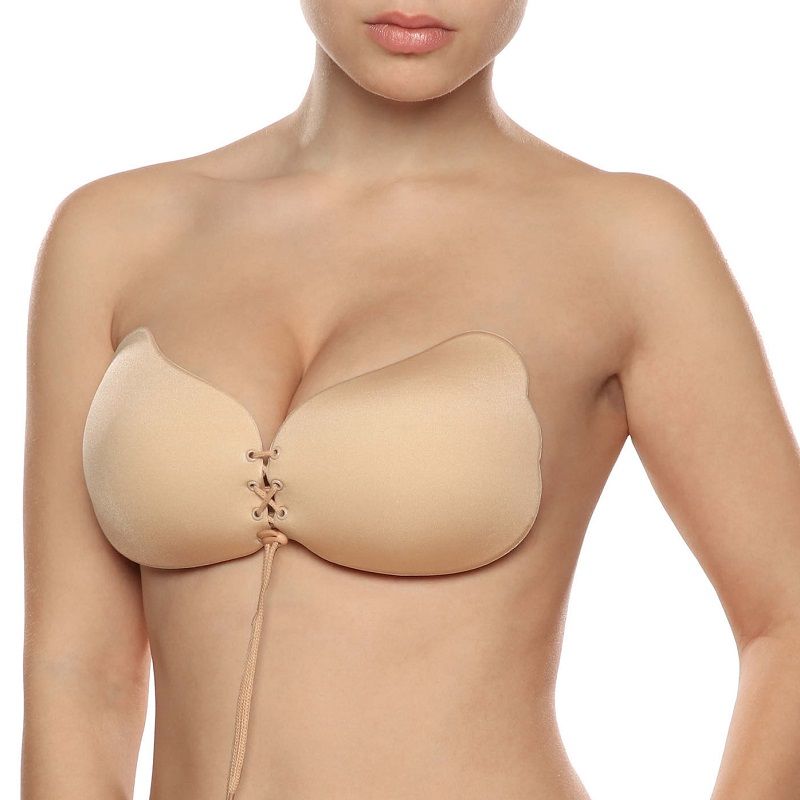 BYE-BRA - LACE-IT VERGRÖSSERNDES PUSH-UP BEIGE CUP A