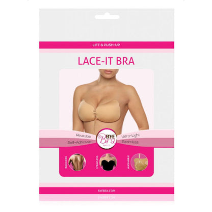 BYE-BRA – LACE-IT VERGRÖSSERNDER PUSH-UP SCHWARZ CUP C
