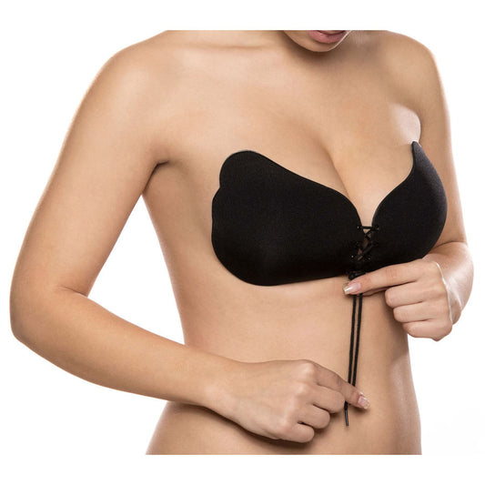 BYE-BRA – LACE-IT VERGRÖSSERNDER PUSH-UP SCHWARZ CUP C