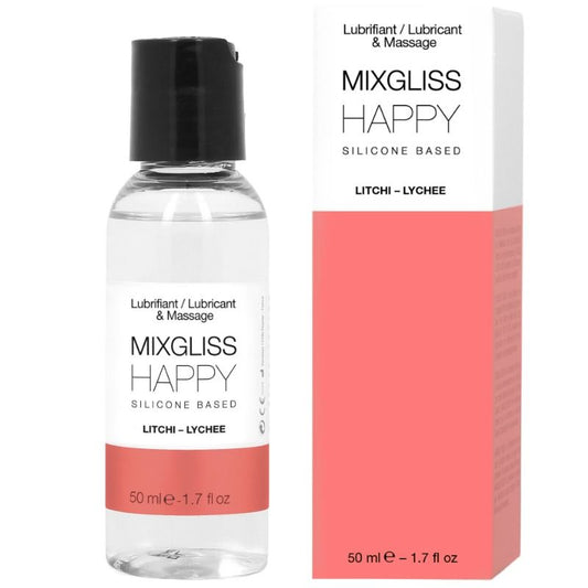 MIXGLISS - HAPPY LITCHI SILIKONSCHMIERMITTEL 50 ML