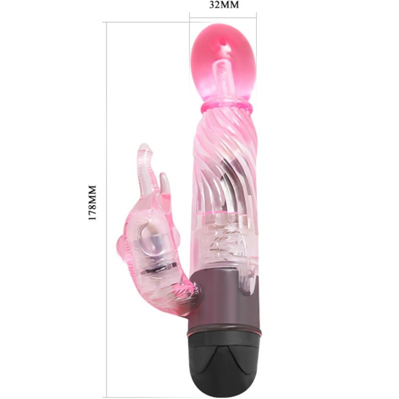 BAILE - GIBT IHNEN EINE ART LIEBHABER-VIBRATOR MIT ROSA KANINCHEN 10 MODI