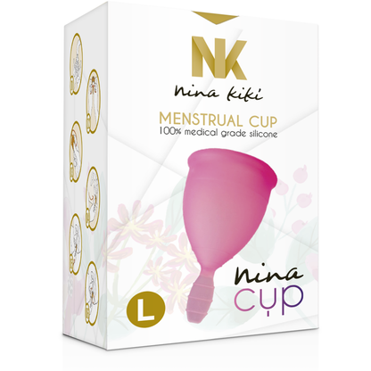 NINA KIKÍ - MENSTRUATIONSTASSE ROSA - GRÖSSE L