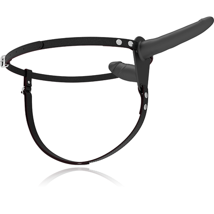 Fetisch-Devot-Harnisch – Schwarze Doppelpenetration