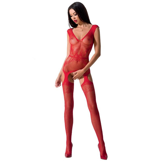 PASSION - FRAU BS062 ROTER BODYSTOCKING EINE GRÖSSE