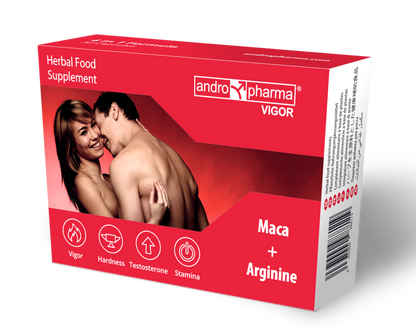 ANDROPHARMA VIGOR – LIBIDO-STEIGERNDES ERGÄNZUNGSMITTEL