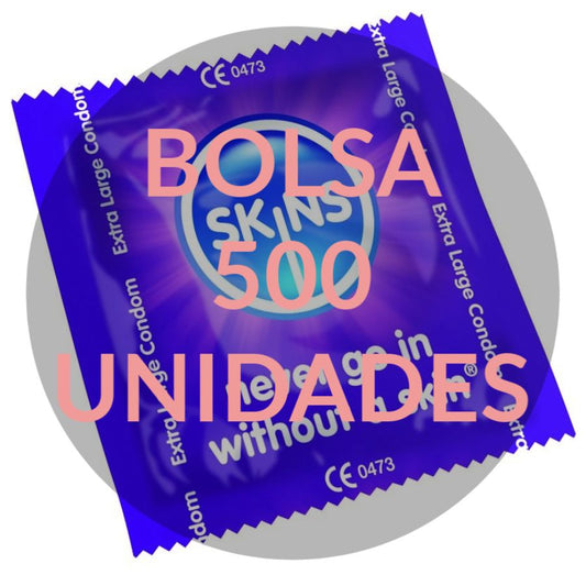SKINS - KONDOM EXTRA GROSSE TASCHE 500
