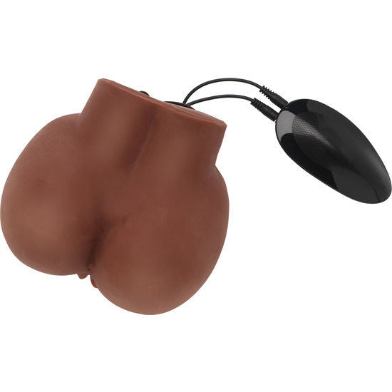 ACT - BIG ASS REALISTISCHER MASTURBATOR MIT BRAUNEM VIBRATOR