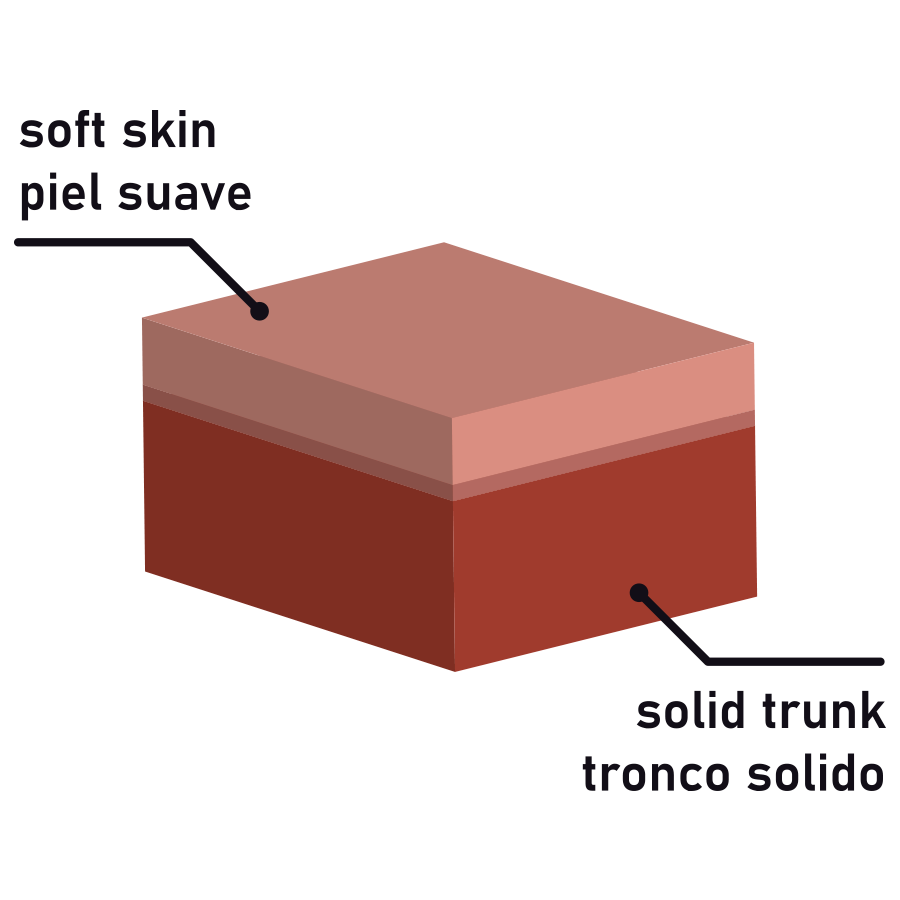 ROCKARMY - DOPPELDICHTE LEOPARD 23 CM -O- 4,77 CM