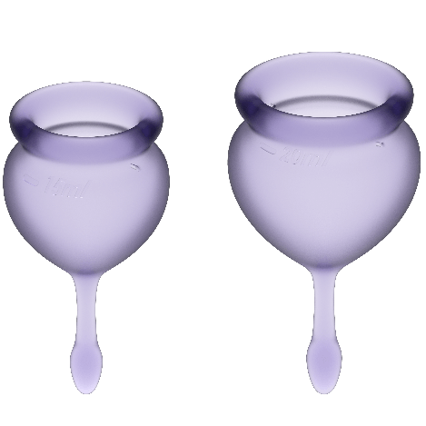 SATISFYER - FEEL GOOD MENSTRUATIONSTASSE DUNKELBLAU 15 + 20 ML