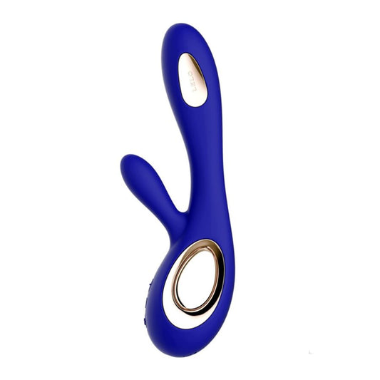 LELO - SORAYA WAVE VIBRATOR RABBIT MITTERNACHTSBLAU