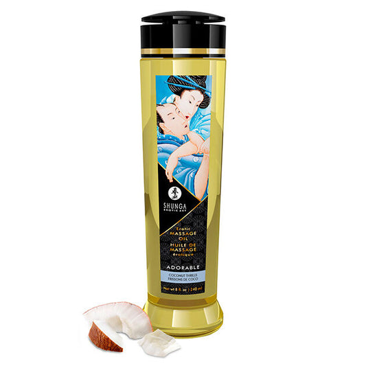 SHUNGA - BEZAUBERNDES EROTISCHES MASSAGEÖL 240 ML