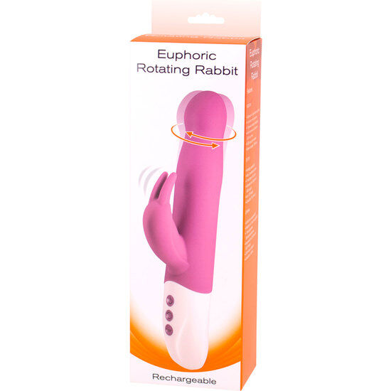 SEVEN CREATIONS - EUPHORIC BUNNY VIBRATOR MIT FLIEDERROTATION