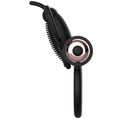 COQUETTE CHIC DESIRE - COCK RING BUTTERFLY MIT VIBRATOR SCHWARZ/GOLD