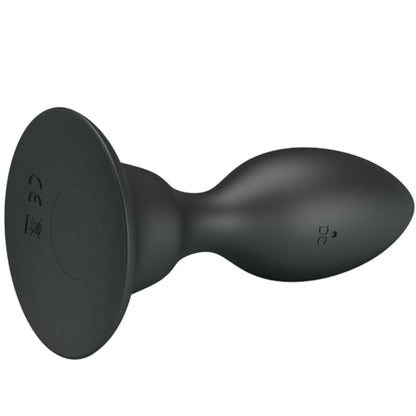 MR PLAY - ANAL PLUG MIT VIBRATION SCHWARZ FERNBEDIENUNG