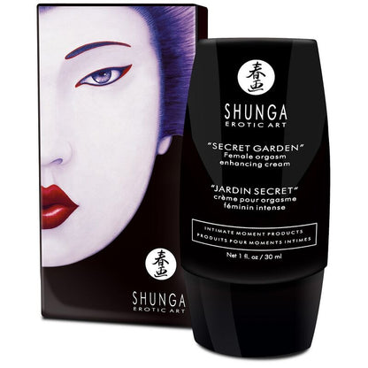 SHUNGA - INTENSIVE ORGASMUSCREME FÜR WEIBLICHE PERSONEN SECRET GARDEN
