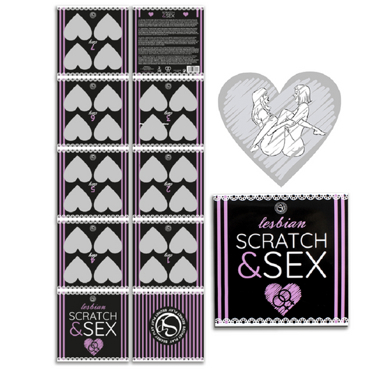 SECRETPLAY – SCRATCH &amp; SEXSPIEL FÜR PAARE, LESBISCHE STELLUNGEN (ES/EN/FR/PT/DE)