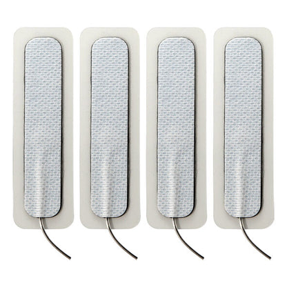 ELECTRASTIM - 4 X LANGE SELBSTKLEBENDE PADS 1,5 CM X 7,5 CM