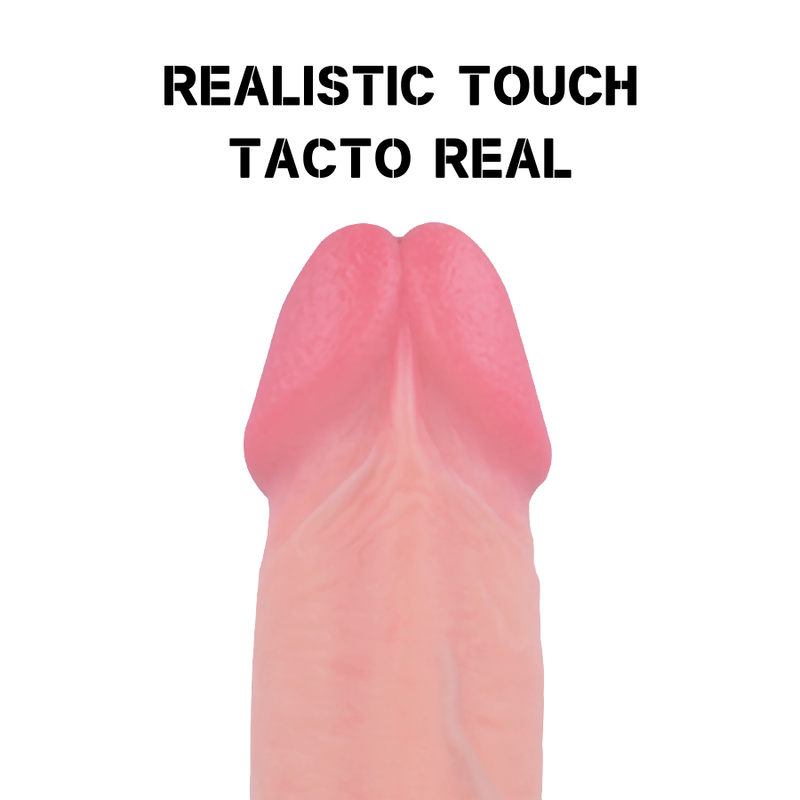 ROCKARMY - HARNESS + DUAL DENSITY TIGER REALISTISCHER DILDO 14 CM -O- 4,46 CM