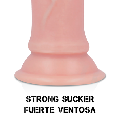 ROCKARMY - HARNESS + DUAL DENSITY TIGER REALISTISCHER DILDO 14 CM -O- 4,46 CM