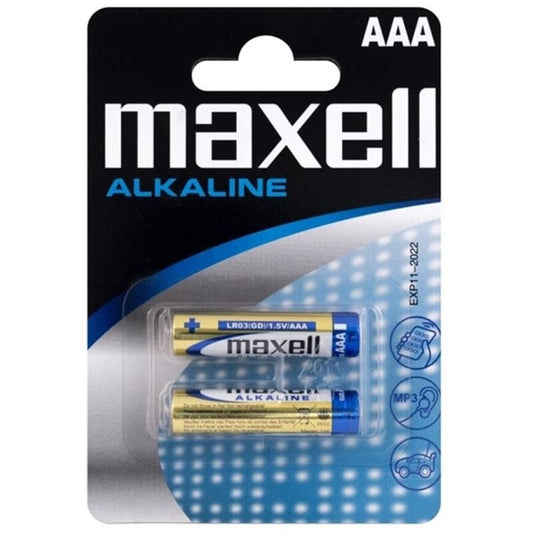 MAXELL - ALKALINE-BATTERIE AAA LR03 BLISTER * 2