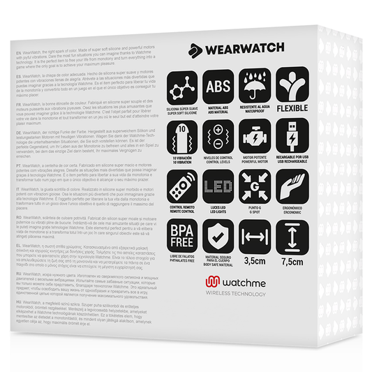 WEARWATCH - EI-FERNBEDIENUNGSTECHNOLOGIE WATCHME MEERWASSER